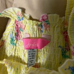 Joules romper 3-6 months